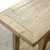 90" Long Console Table with 4 Drawers Weathered Natural