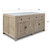 Amalfi Bar Cabient Weathered Natural 72x35x36H Amalfi Bar Cabient Weathered Natural 72x35x36H