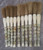 Approx.12" Long Live-Edge Jade Calligraphy Brush Neutral White