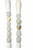 Approx.12" Long Live-Edge Jade Calligraphy Brush Neutral White