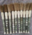 Approx. 12" Long Live-Edge Jade Calligraphy Brush Neutral Green