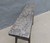 Vintage Console Table Weathered natural 60.63x11.8x31.1H
