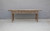86" Long Vintage Console Table with Four Drawers Weathered Natural 85.83x18.11x33.46H