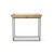 Approx.25 Inches Long 15 Inches Wide Vintage Tray with Iron Legs Weathered Natural (finish & size vary)