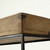 Approx.25 Inches Long 15 Inches Wide Vintage Tray with Iron Legs Weathered Natural (finish & size vary)