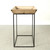 Approx.25 Inches Long 15 Inches Wide Vintage Tray with Iron Legs Weathered Natural (finish & size vary)