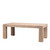 84" Long Ravello Dining Table Weathered Gray