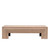 67" Long Scilla Coffee Table Large Weathered Gray 67X25.59X17.72H