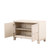 62" Wide Vernazza Cabinet with 2drs Creamy White