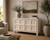 62" Wide Vernazza Cabinet with 2drs Creamy White