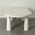 Amalfi Two Tones Oval Dining Table 98x39x31H Distressed White