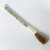 12" Bamboo Shaped Jade Calligraphy Brush Neutral Green