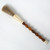 Approx.11" Brown Jade calligraphy brush with strips