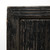 Two Doors Cabinet Distressed Black 39x18x35H