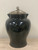 Peking Opera Temple Jar With Brass Lid Large