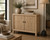 Two Doors Cabinet Weathered Natural 39x18x35H