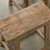 Vintage Table Approx.20 Inches High 24 Inches Wide 10 Inches Deep Weathered Natural