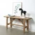 Approx. 5-5.5ft Long Vintage Console Table Weathered Natural