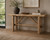 Approx. 5-5.5ft Long Vintage Console Table Weathered Natural