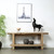Rustic Vintage Sorrento Console Table Approx. 72x16x29H Weathered Natural