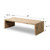 Approx.60 Inches Rustic Vintage Waterfall Coffee Table Weathered Natural