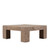 40" Square Ravello Coffee Table Weathered Gray