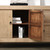 Two Drawers Buffet Weathered Natural 87x18x35