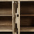 110 Inches Long Capri Artisan 6-Door Sideboard Weathered Gray