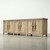110 Inches Long Capri Artisan 6-Door Sideboard Weathered Gray