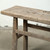 65 Inches Long Vintage Console Table Elmwood Weathered Natural 65x15x32H