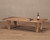 Approx. 71.7" Long 34.6" Deep Live Edge Vintage Coffee Table Weathered Natural Wood Tone Approx. 71.7" Long 34.6" Deep Live Edge Vintage Coffee Table Weathered Natural Wood Tone