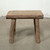 Vintage Rustic Table Approx.24" Long 13" Deep Weathered Natural