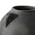 Approx.15" Charcoal Gray Pottery Vase with Two Handles