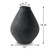 Approx.16" Charcoal Gray Pottery Vase Cone-Shaped (4.7" opening) Approx.16" Charcoal Gray Pottery Vase Cone-Shaped (4.7" opening)