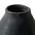 Approx.16" Charcoal Gray Pottery Vase Cone-Shaped (4.7" opening)