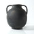 Approx. 14" High Charcoal Gray Pottery Vase with Two Decorative Handles (6.3" opening) Approx. 14" High Charcoal Gray Pottery Vase with Two Decorative Handles (6.3" opening)