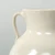 Approx. 9" Off White Ceramic Pot with Two Handles (4.9" Opening)
