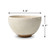 Approx. 9.8" Wide Off White Ceramic Decorative Bowl (9.8" Opening)