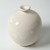 Approx. 8" High Off White Ceramic Vase with Small Opening (2" Opening)