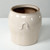 Approx. 10.6" High Off White Ceramic Vase with Decorative Handles (8.7" Opening)