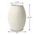Approx. 14" High Off White Ceramic Coil Pot (7.3" Opening)