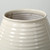 Approx. 14" High Off White Ceramic Coil Pot (7.3" Opening)