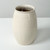 Approx. 12" High Off White Ceramic Coil Pot (6.3" Opening)