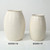 Approx. 12" High Off White Ceramic Coil Pot (6.3" Opening)