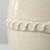 Approx. 11.6" High Off White Ceramic Vase with Lace Decoration (4.3" Opening)