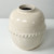 Approx. 11.6" High Off White Ceramic Vase with Lace Decoration (4.3" Opening) Approx. 11.6" High Off White Ceramic Vase with Lace Decoration (4.3" Opening)