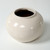 Approx. 6" High Off White Ceramic Round Pot (4.5" Opening)