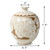 Approx. 8 Inches Amalfi Double Glazed Round Vase with Small Opening (2" Opening)