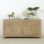 Capri 4 Drawers Buffet Weathered Natural Pinewood