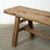 Vintage Bench Large Weathered Natural 82.3x13.4x18.1H Elmwood